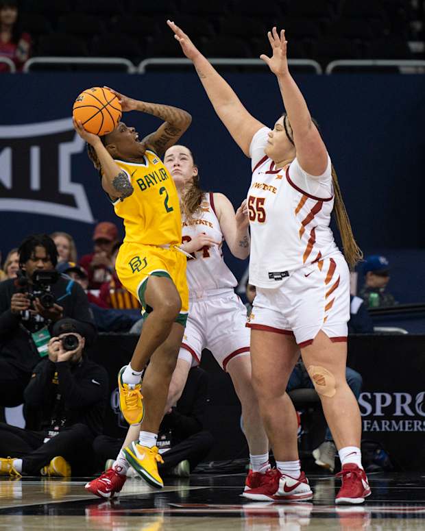 Baylor Iowa State women's basketball